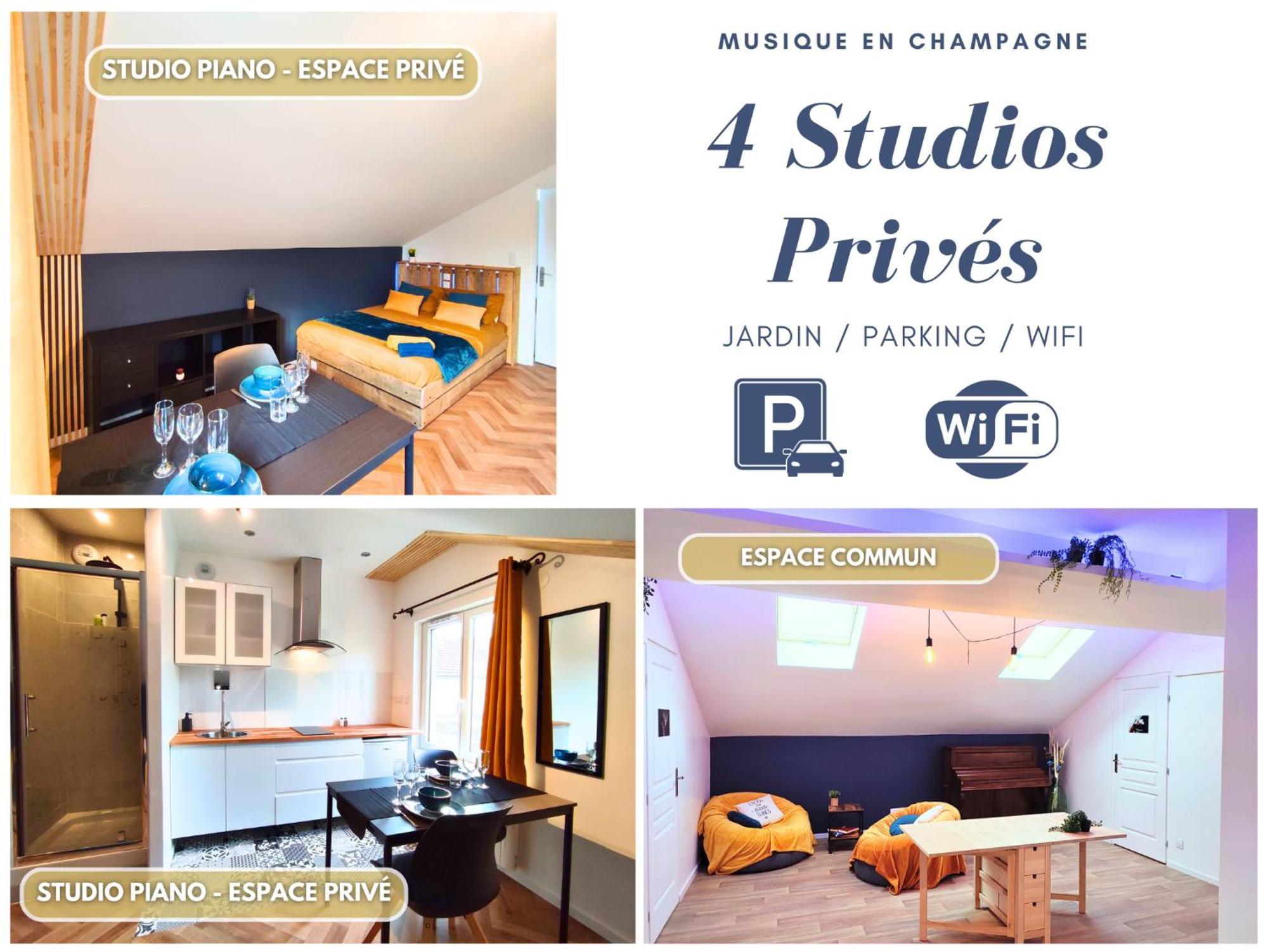 4 Studios - Musique En Champagne Châlons-en-Champagne Exterior foto